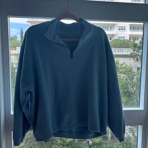 Blue quarter zip Tommy Bahama sweater